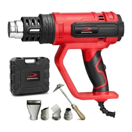 Pistola De Calor 2000W Con Maletin con Accesorios - DAIHATSU