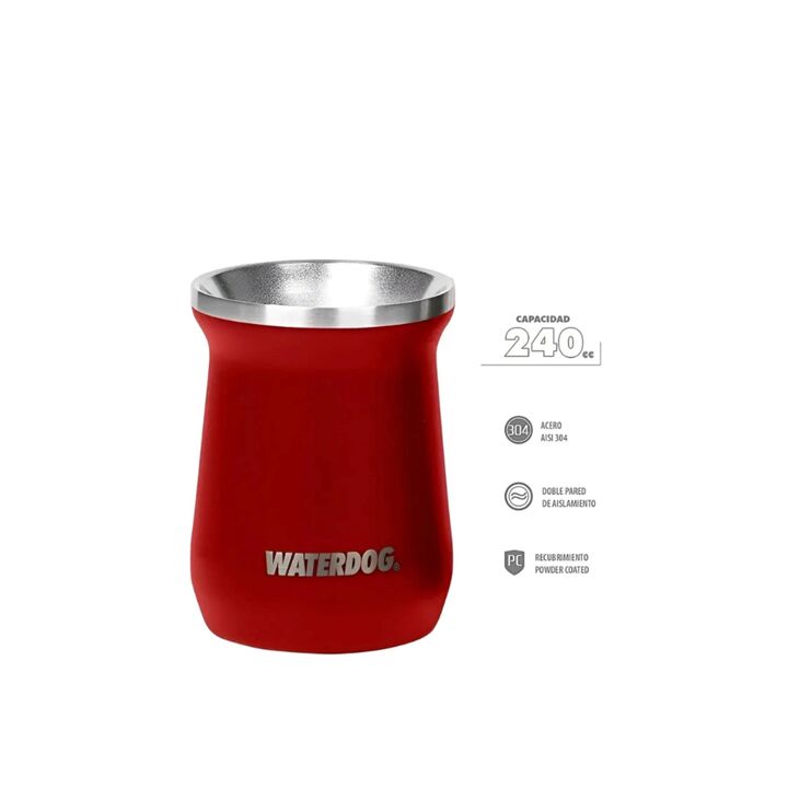 MATE WATERDOG 240CC (C:ROSA FLAMENGO ZOILO240FP) - Vista 3