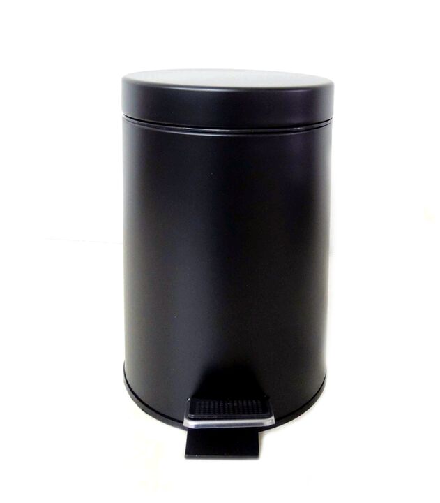 Cesto Tacho De Residuos 3 Litros Negro Mate - Vista 2
