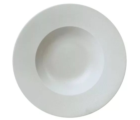 Set X 6 Plato Hondo 31cm Porcelana Baralee Fine Plus Gris Gris Fine Plus