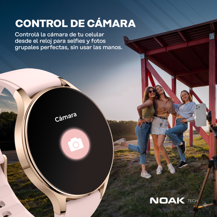 Smartwatch Noak M30 Classic Metal 1.27" TFT-LCD IP68 - Vista 8