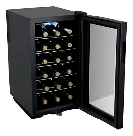 Cava Para Vinos Vonne 18 Botellas Termoeléctrica Tactil