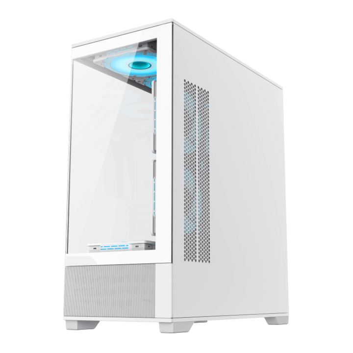 Gabinete Gamemax Vista aw 6Fan ARGB E-ATX Blanco - Vista 4