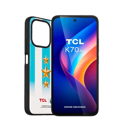 Celular Tcl K70 4+8gb+128gb Midni Black 3trellas