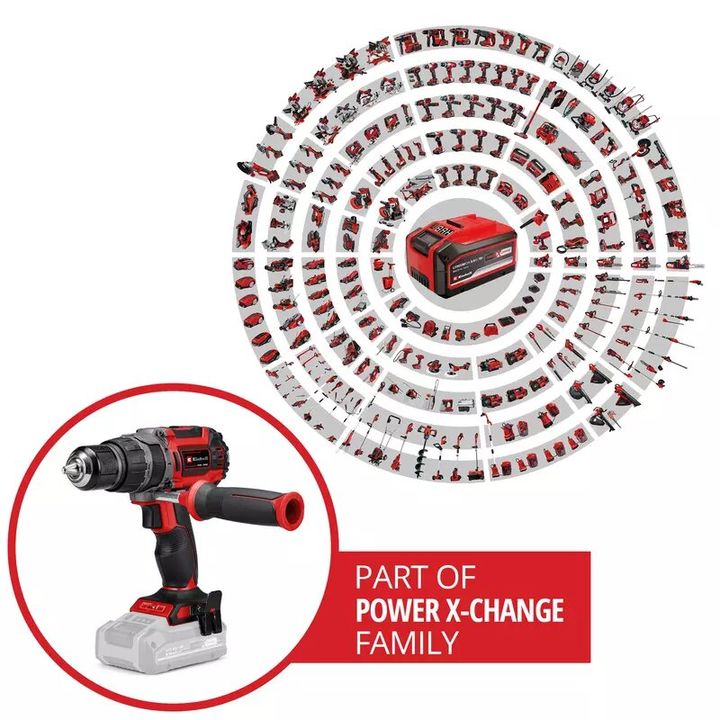 Einhell Taladro impacto Inalambrico TP-CD 18/60 Li-i BL Solo - Vista 2