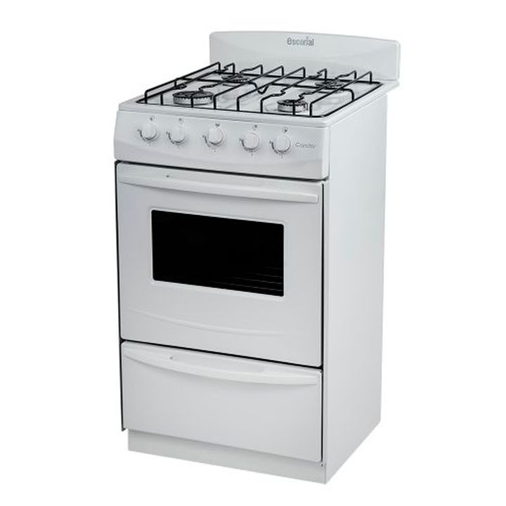 Cocina Escorial Candor S2 Gas Natural 51cm 4 Hornallas - Vista 2