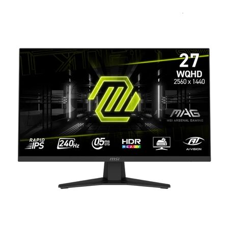 Monitor Gamer MSI 27 QHD Rapid IPS 240Hz 0.5ms Flat 2xHDMI + 1xDP