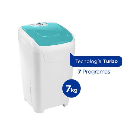 Lavarropa Clasico Columbia 7kg Lsc7000 C/Superior