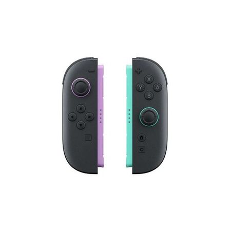 Controles Joystick Inalambricos Joy-Con 2 (L)/(R) Nintendo Switch Violeta y Verde