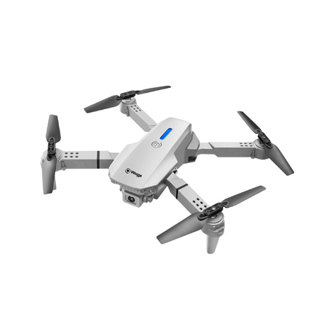 Drone Mini con Cámara HD WAGGS 3 Baterías Recargables Gris
