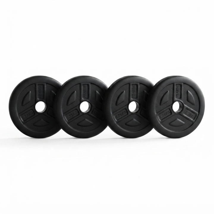 Pack 4 Discos Lisos PVC Rellenos 1,25 Kg - Vista 1