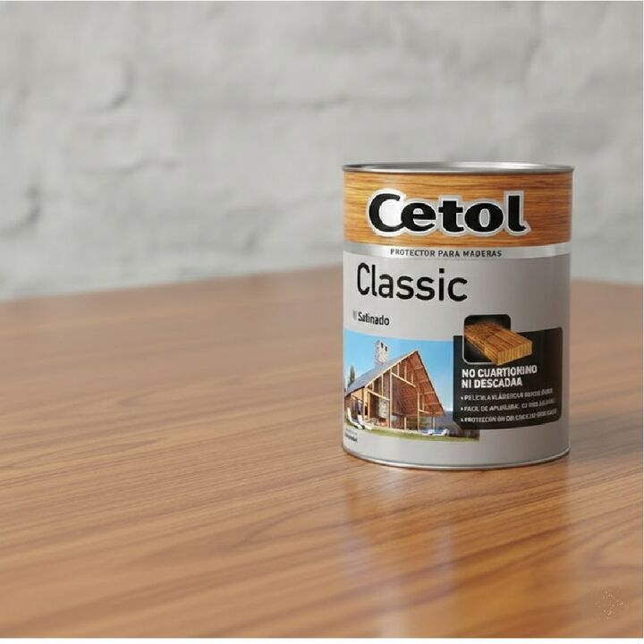 Pintura Cetol Classic Satinado 4Lts - Vista 6