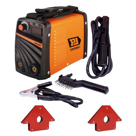 Mega Kit Soldadora Lusqtoff Iron 250 Inverter + 2 Escuadras