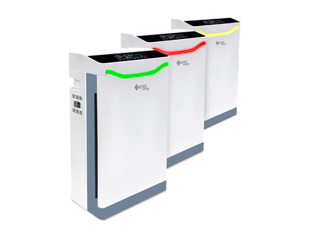 Purificador De Aire EXO Smart Filtro HEPA c/WIFI - Área de aplicación 50 a 70 m3 - Potencia nominal 85W - Potencia luz UV 4W - Control Remoto