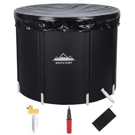 Bañera Portátil De Hielo Gadnic Para Crioterapia Con Termómetro