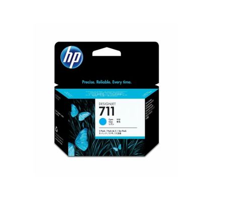 Cartucho HP 711 Pack x 3 Cyan Ink Cartridge 29 ml