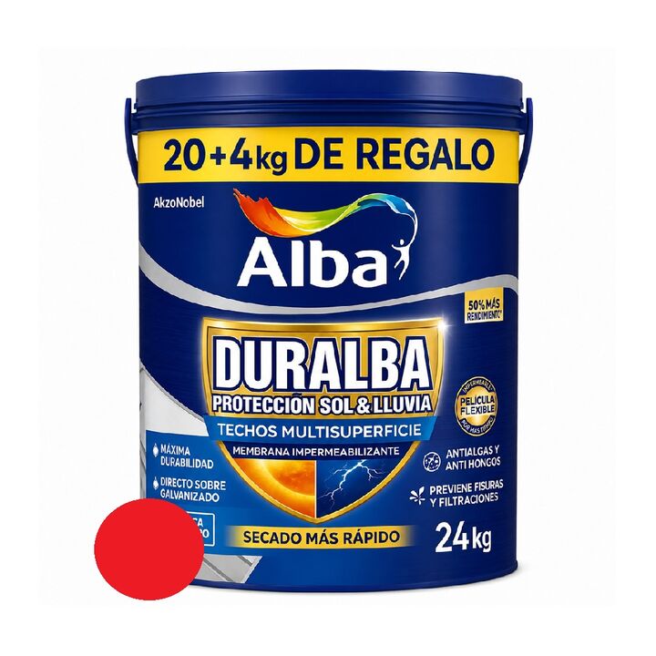 Duralba Techos Multisuperficie 24 kg - Vista 7