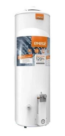 Termotanque a Gas Emege 120 Lt TTQ120EM Conexión Superior
