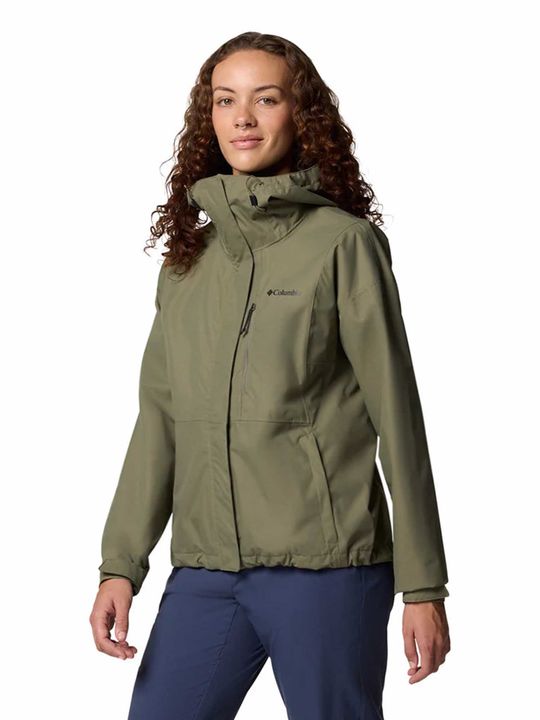 Campera Columbia Hikebound II Mujer Outdoor Verde - Vista 3