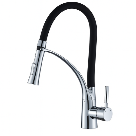 Grifería Para Cocina Monocomando Flexible Novohome Nh-gc180