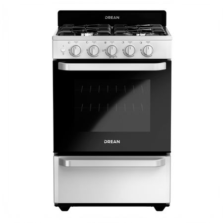 Cocina Multigas 56 cm Blanca con Encendido Eléctrico Drean CD5603AB0