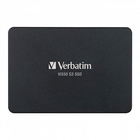 Disco Solido Interno Ssd Verbatim Vi550 256gb Sata 3 2.5 Color Negro