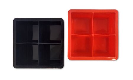 Set De 2 Cubeteras De Silicona De 4 Hielos Grandes