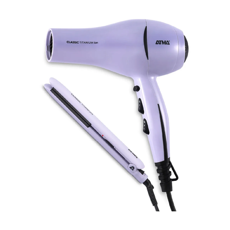 Set Atma Beauty Titanium Secador de Pelo + Plancha de Pelo