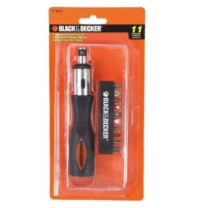 Atornillador C/11 Piezas 71-911e Black & Decker - Vista 1