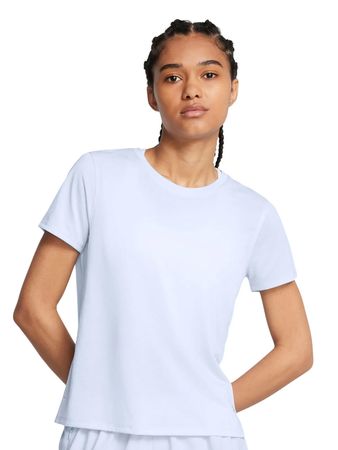 Remera Under Armour Launch Mujer Training Celeste