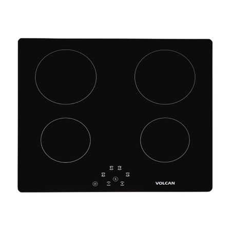 Anafe Vitrocerámico 4 Hornallas Volcan EV4SEV 58 Cm