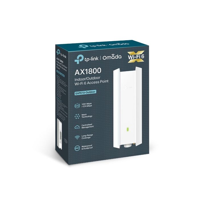 Access Point TP-Link EAP610Out AX1800 MU Mimo Poe - Vista 1