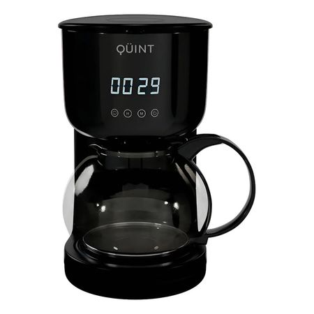 Cafetera De Filtro Quint Digital Qcm2060bd 1,2l 10a12 Tazas Negro