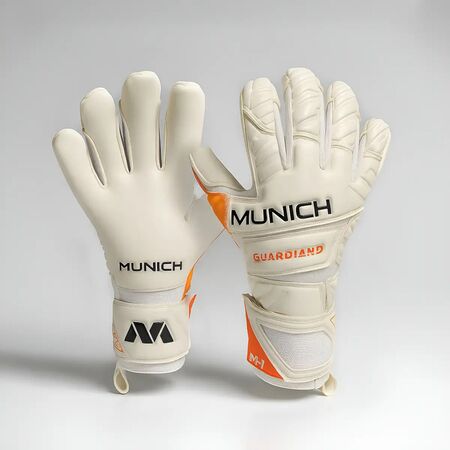 Guantes Arquero Munich Guardiano Varillas Soft Grippy Latex Blanco Blanco 6 6