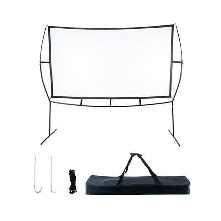 Pantalla de Proyector Gadnic con Soporte Plegable Portátil de 100 pulgadas