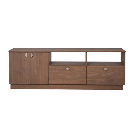 MUEBLE RACK PARA TV LED HASTA 75" MODULAR 4 PUERTAS CON ESTANTES