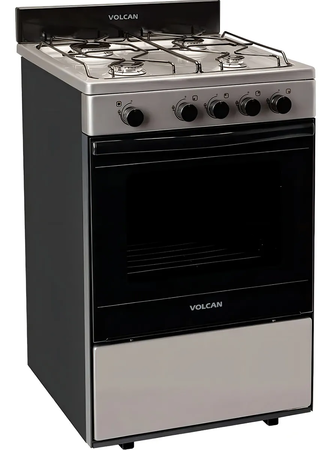 Cocina Volcan Multigas 87679v 55 Cm Color Plateado