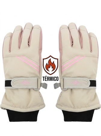 Guantes Alpine Skate   Térmicos Nieve Impermeables Ski Snow Montaña Mujer