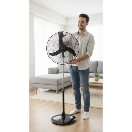 Ventilador de Pie Indelplas IVP24S - 24P 100W 3V Oscilante