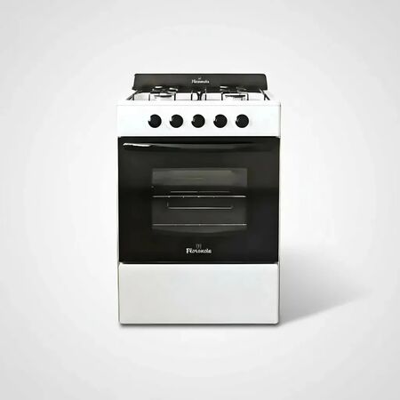 Cocina Florencia 56cm 4 Hornillas 5506 Blanca Multigas