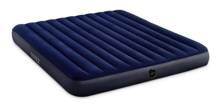 Colchon Inflable Intex King Dura Beam 64755 183x203x25 Azul