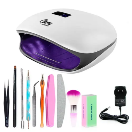 Cabina Para Uñas Care By Gadnic SUN4 48w Uso Profesional Con Timer