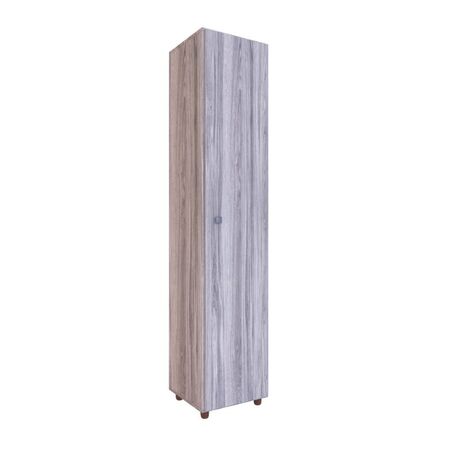 MULTIFUNCION ESCOBERO ORLANDI AB 713 PREMIUM - ABEDUL, 1 PUERTAS, 4 ESTANTES