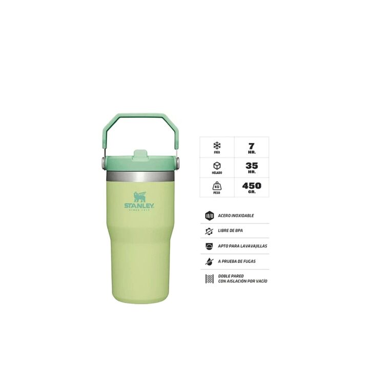 FLIP STANLEY STRAW TUMBLER 0.59ML CON MANIJA (C:LIMA) - Vista 3