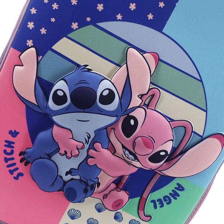Set De Valijas Infantiles 14" y 16" Disney - Stitch - Vista 14