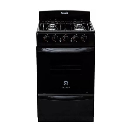 Cocina Escorial Palace Negro Gas Natural