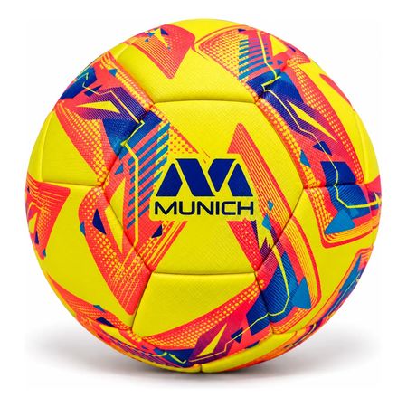 Pelota Futsal Munich Rumba Medio Pique Hybrid Technology Color Amarillo