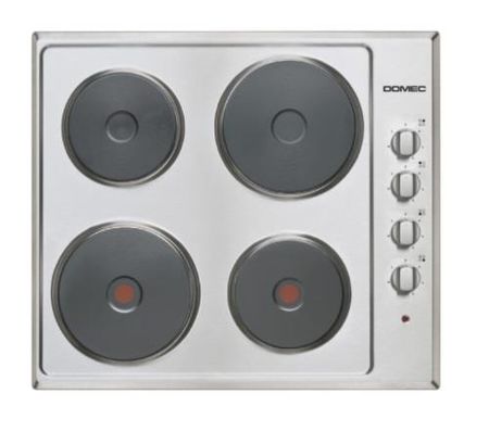 ANAFE DOMEC 53886 AEX-4 / ELECTRICO / AC/INOX.4 HORNALLAS