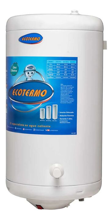 Termotanque Electrico Ecotermo 70 Litros Conexion Inferior - Vista 4