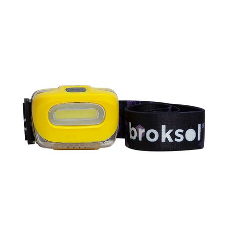 Linterna Frontal Minera Broksol Reforzada 150 Lumenes A Pila